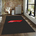 Ferrari F1 Rug, F1 on Carbon Patter