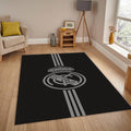 Real Madrid Rug Real Madrid Football Carpet for Garage & Kids