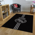 Real Madrid Rug Real Madrid Football Carpet for Garage & Kids