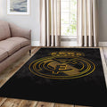 Real Madrid Rug Real Madrid Football Carpet for Garage & Kids