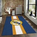 Real Madrid Rug, RM Colors Lined under Logo
