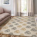 Real Madrid Rug, Real Madrid Logos Pattern