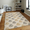 Real Madrid Rug, Real Madrid Logos Pattern