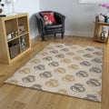 Real Madrid Rug, Real Madrid Logos Pattern