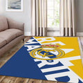 Real Madrid Rug Real Madrid Football Carpet for Garage & Kids