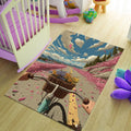 Bicycle Rug, View Rug, Area Rug, Non Slip Rug, Artistic Living