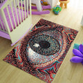 Illuminati Rug, Abstract Area Rug, Non Slip Rug, Living Room Rug