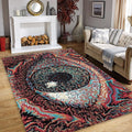 Illuminati Rug, Abstract Area Rug, Non Slip Rug, Living Room Rug