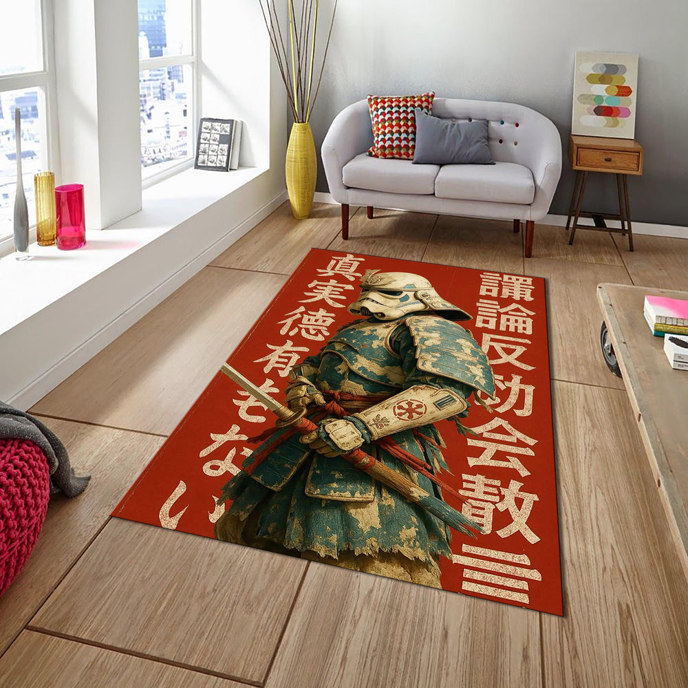 Knight Rug, Star Wars Rug, Stormtrooper, Art Rug, Area Rug, Non