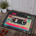 Bespoke Cassette Tape Area Rug, Non Slip Rug, Living Room Rug