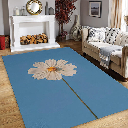 Daisy Rug, Sunflower Rug, Area Rug, Non Slip Rug, Artistic Living