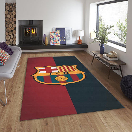 FC Barcelona Rug FC Barcelona Rug: Football Team Soccerball