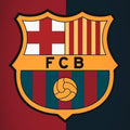 FC Barcelona Rug FC Barcelona Rug: Football Team Soccerball