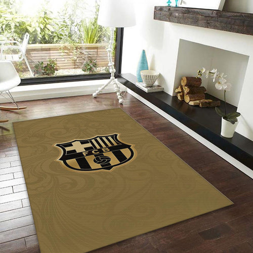 FC Barcelona Rug, FC Barcelona Rug: Football Team Soccerball Gift
