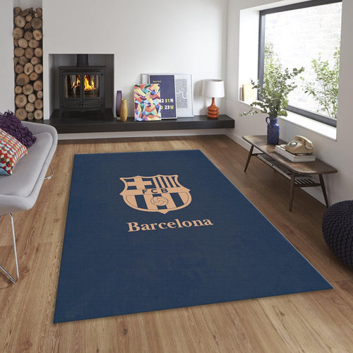 FC Barcelona Rug FC Barcelona Rug: Football Team Soccerball