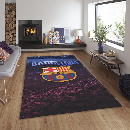 FC Barcelona Rug FC Barcelona Rug Barça Carpet for Fans & Kids