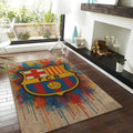 FC Barcelona Rug, FC Barcelona Rug: Football Team Soccerball Gift