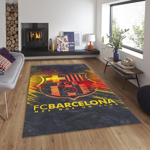 FC Barcelona Rug FC Barcelona Rug: Football Team Soccerball