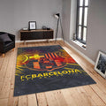 FC Barcelona Rug FC Barcelona Rug: Football Team Soccerball