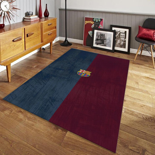 FC Barcelona Rug, FC Barcelona Rug: Football Team Soccerball Gift