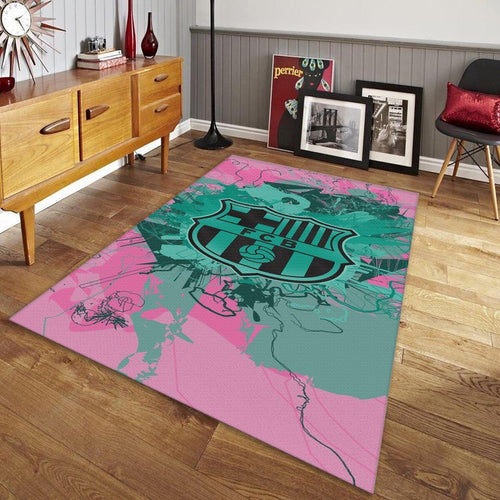 FC Barcelona Rug, FC Barcelona Rug: Football Team Soccerball Gift