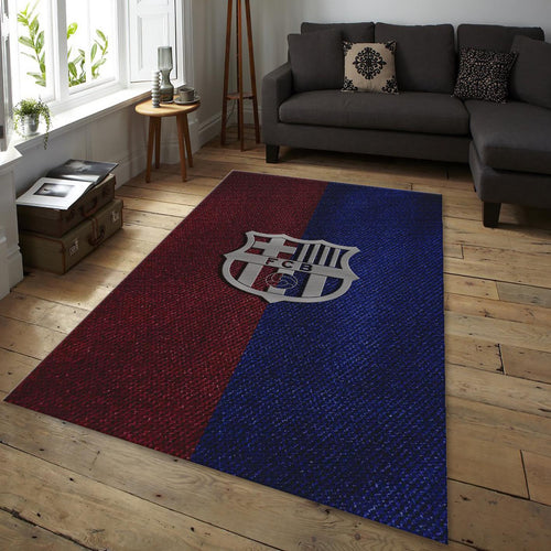 FC Barcelona Rug, FC Barcelona Rug: Soccer Team Carpet