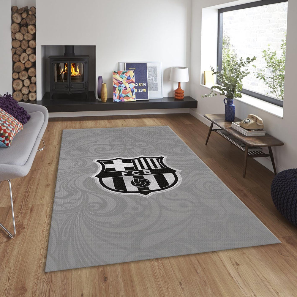 FC Barcelona Rug, FC Barcelona Rug: Football Team Soccerball Gift