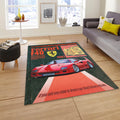 Ferrari F1 Rug, Ferrari F1 Rug: Personalized Racing Car Carpet