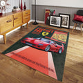 Ferrari F1 Rug, Ferrari F1 Rug: Personalized Racing Car Carpet
