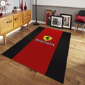Ferrari F1 Rug, Ferrari F1 Rug: Custom Team Racing Car Carpet