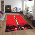 Ferrari F1 Rug, Personalized Ferrari F1 Rug