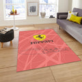 Ferrari F1 Rug, Ferrari F1 Rug: Custom Team Racing Car Carpet