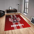 Ferrari F1 Rug, Ferrari F1 Team Rug: Custom Car Carpet for Office