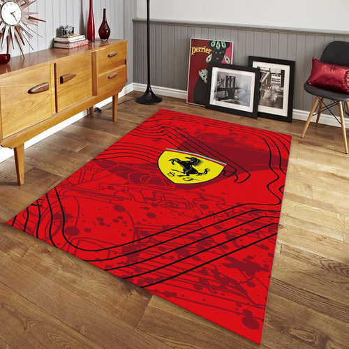 Ferrari F1 Rug, Ferrari F1 Racing Rug