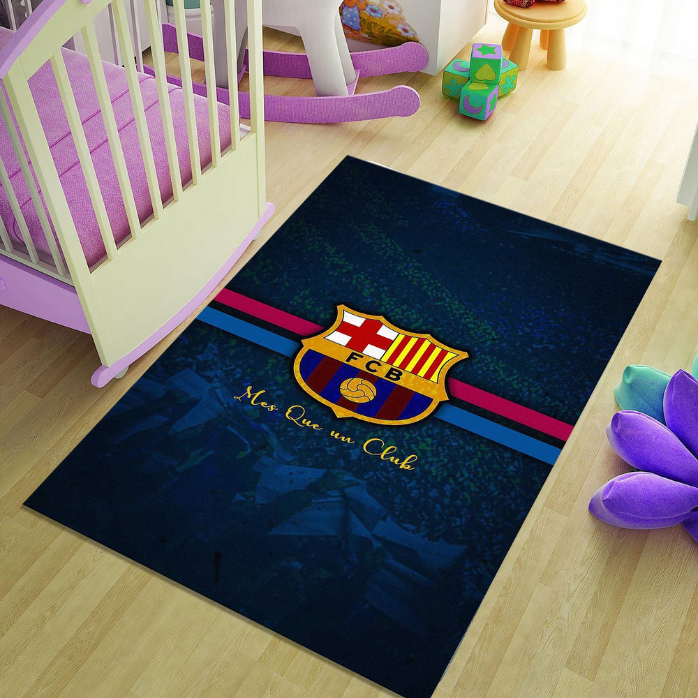 FC Barcelona Rug Barcelona Fc Rug Barça Carpet for Fans & Kids