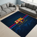 FC Barcelona Rug Barcelona Fc Rug Barça Carpet for Fans & Kids