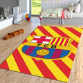 FC Barcelona Rug Barcelona Fc Rug Barça Carpet for Fans & Kids