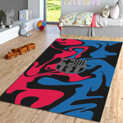 FC Barcelona Rug Barcelona Fc Rug Barça Carpet for Fans & Kids