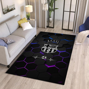 FC Barcelona Rug Barcelona Fc Rug Barça Carpet for Fans & Kids