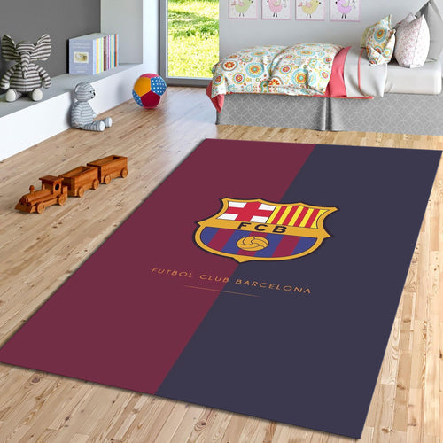 FC Barcelona Rug Barcelona Fc Rug Barça Carpet for Fans & Kids