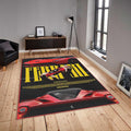 Ferrari F1 Rug Ferrari F1 Car Rug Formula 1 Racing Carpet for