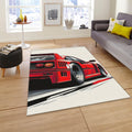 Ferrari F1 Rug Ferrari Rug Formula 1 Racing Carpet for Garage &