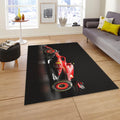 Ferrari F1 Rug Ferrari F1 Car Rug Formula 1 Racing Carpet for