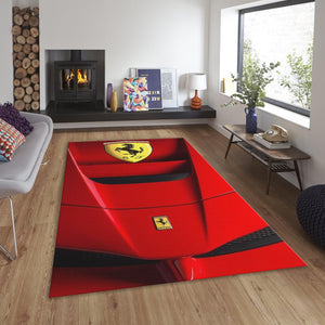 Ferrari F1 Rug Ferrari Rug Formula 1 Racing Carpet for Garage &