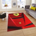 Ferrari F1 Rug Ferrari Rug Formula 1 Racing Carpet for Garage &