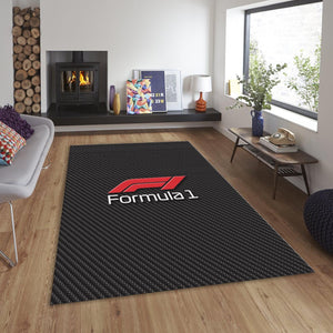 Ferrari F1 Rug, Ferrari F1 Rug: Custom Car Carpet for Office