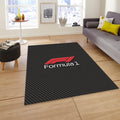 Ferrari F1 Rug, Ferrari F1 Rug: Custom Car Carpet for Office