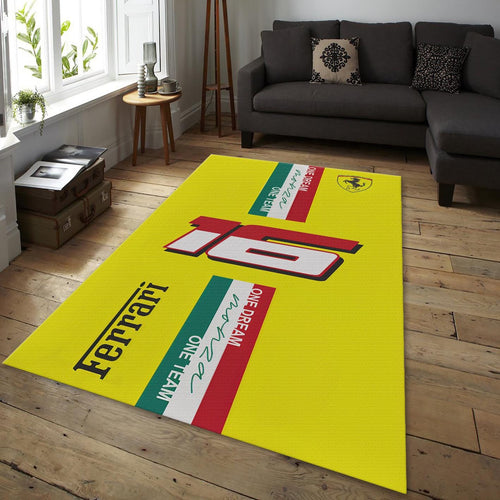 Ferrari F1 Rug, Ferrari F1 Rug: Custom Car Carpet