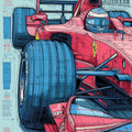 Ferrari F1 Rug Ferrari F1 Rug: Custom Racing Car Carpet for