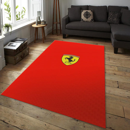 Ferrari F1 Rug Ferrari F1 Rug: Custom Car Carpet for Office or
